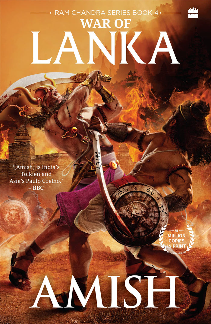 War of Lanka (Ram Chandra Series Book 4) Paperback by Amish Tripathi - Paperback cover