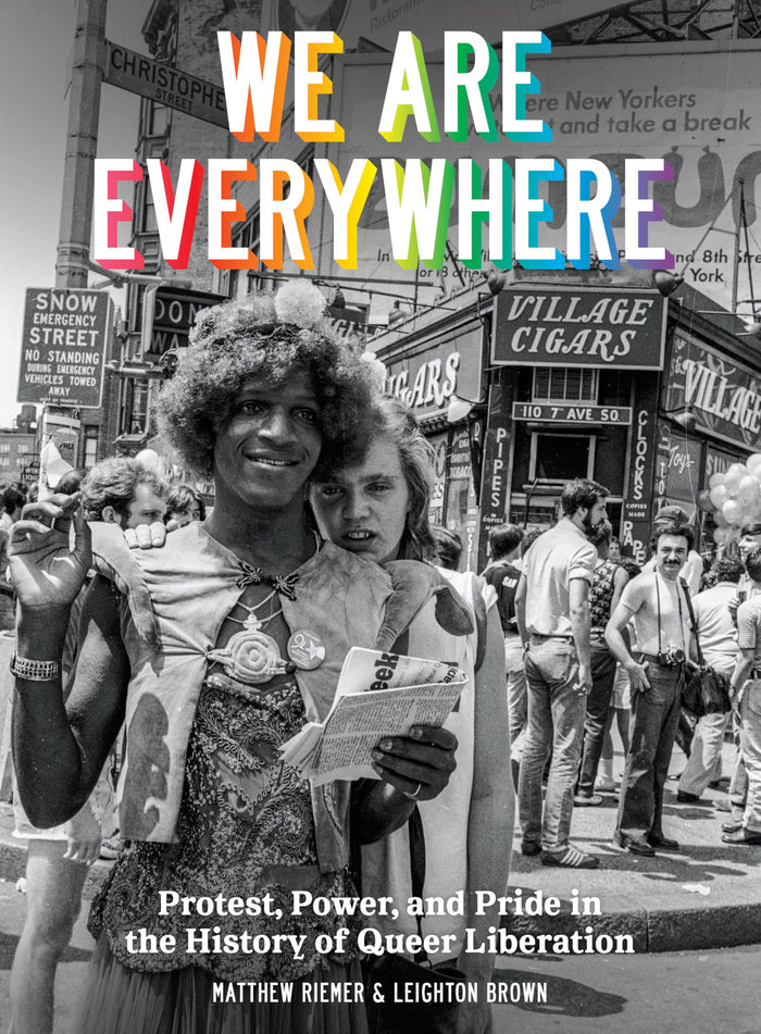 We Are Everywhere: Protest, Power, and Pride in the History of Queer Liberation by Matthew Riemer - Hardcover cover