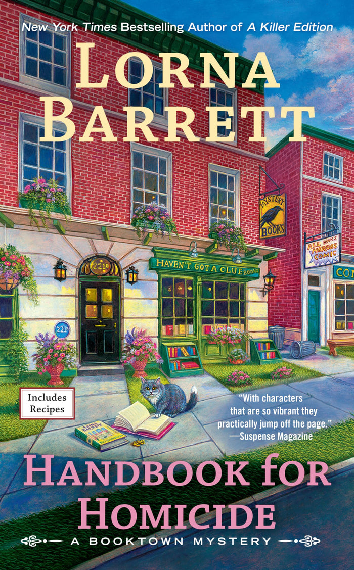 Handbook for Homicide (A Booktown Mystery) by Lorna Barrett - Mass Market Paperback cover