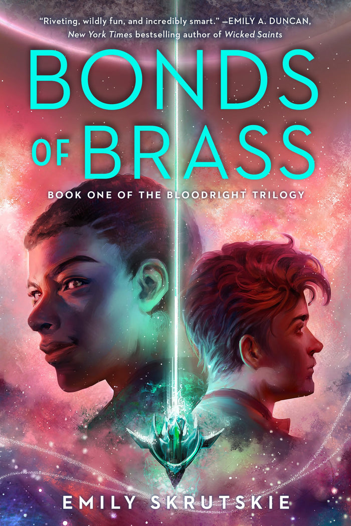 Bonds of Brass: Book One of The Bloodright Trilogy by Emily Skrutskie - Paperback cover