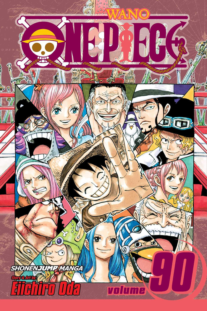 One Piece, Vol. 90 by Eiichiro Oda - Paperback cover