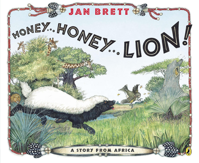 Honey... Honey... Lion! by Jan Brett - Paperback cover