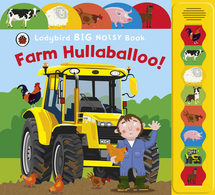 Ladybird Big Noisy Book: Farm Hullaballoo! by Ladybird - Board Book cover