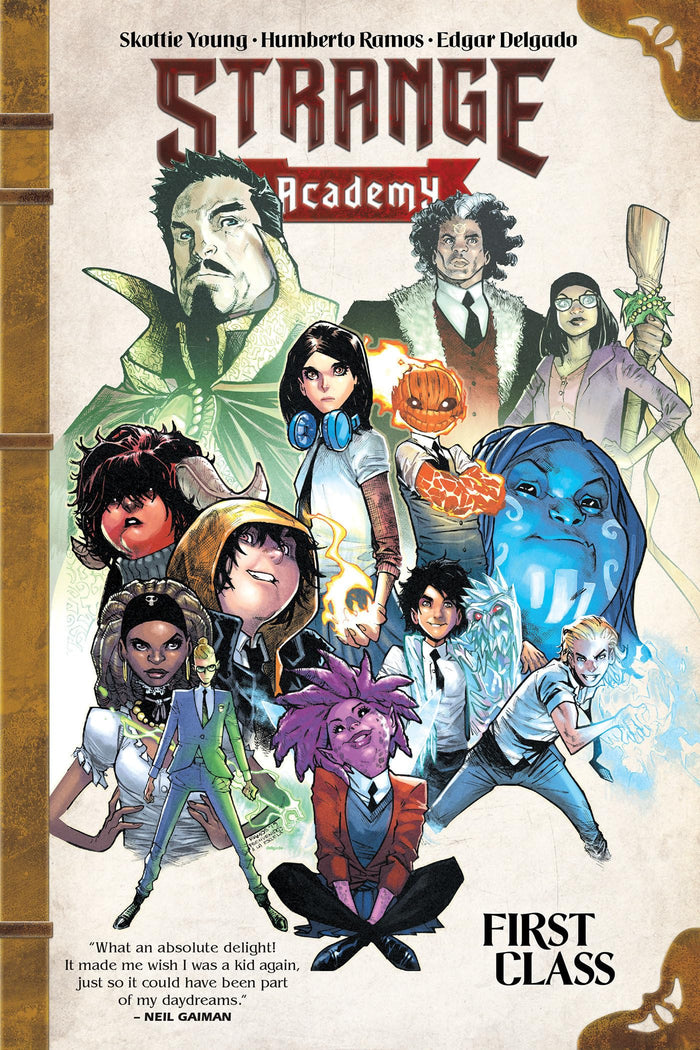 Strange Academy: First Class by Skottie Young - Paperback cover
