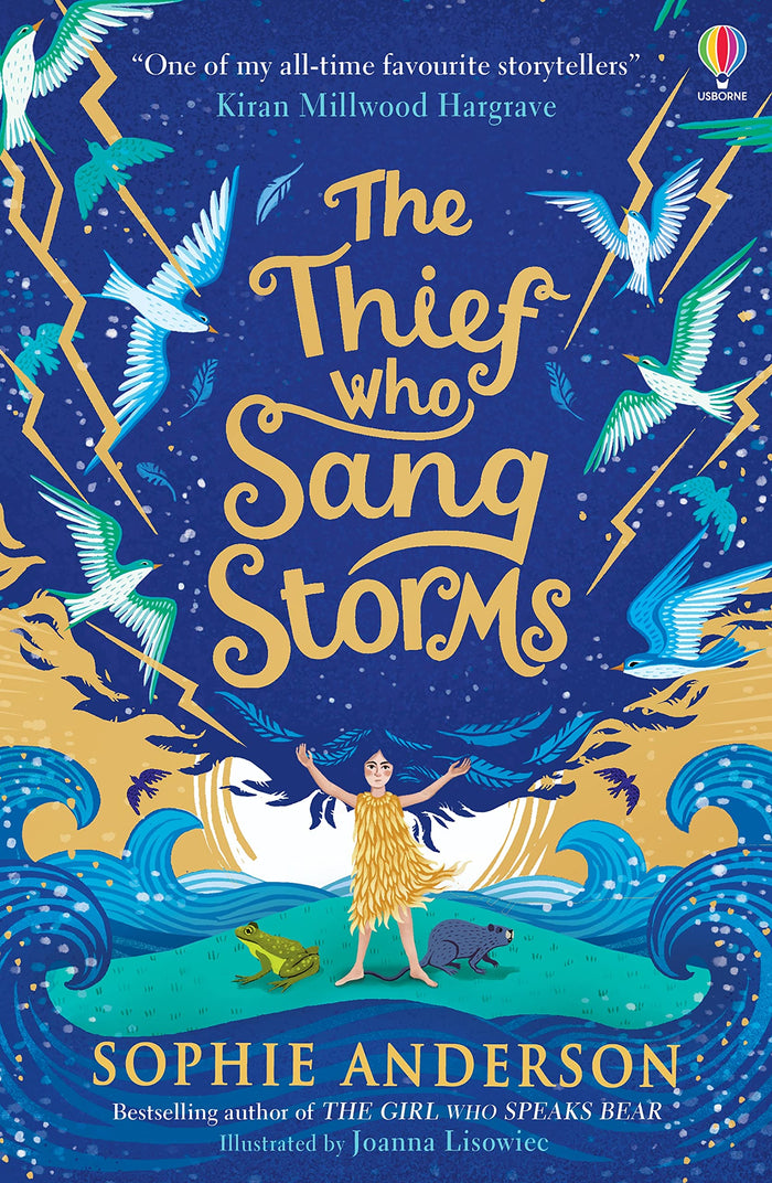 The Thief who sang storms by Sophie Anderson - Paperback cover