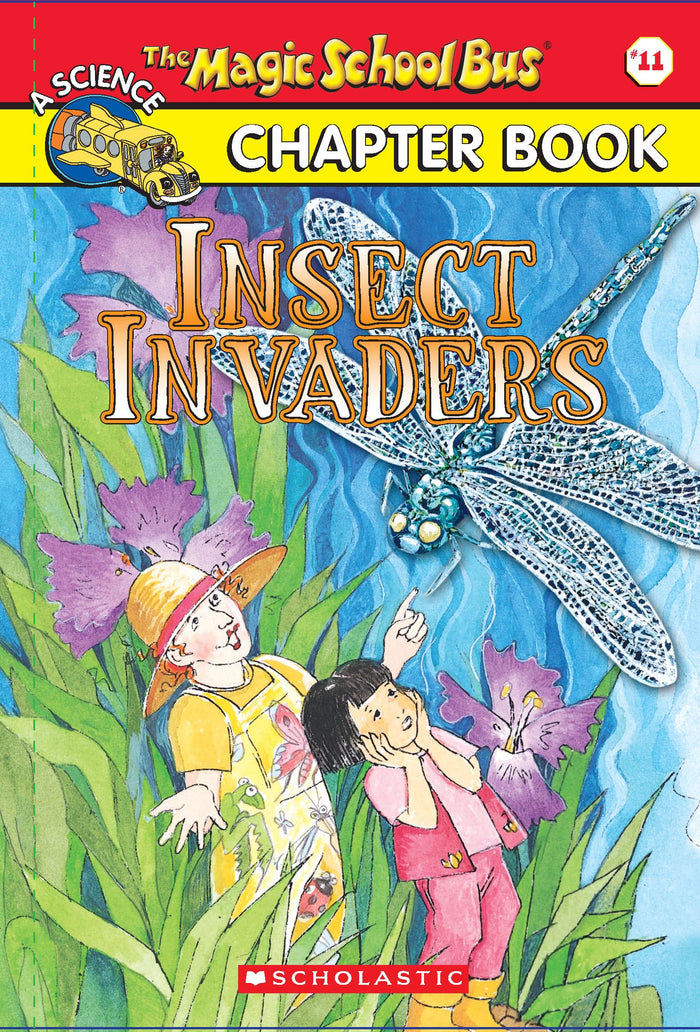 The Magic School Bus Chapter Book #11: Insect Invaders by Anne Capeci - Paperback cover
