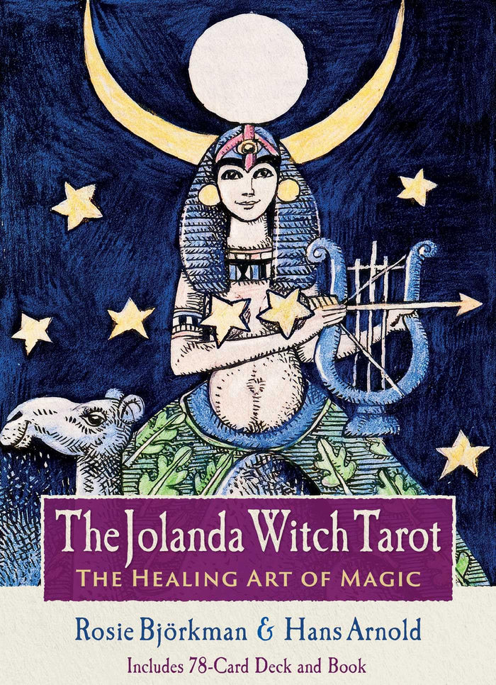 The Jolanda Witch Tarot: The Healing Art of Magic by Rosie Björkman - Cards cover