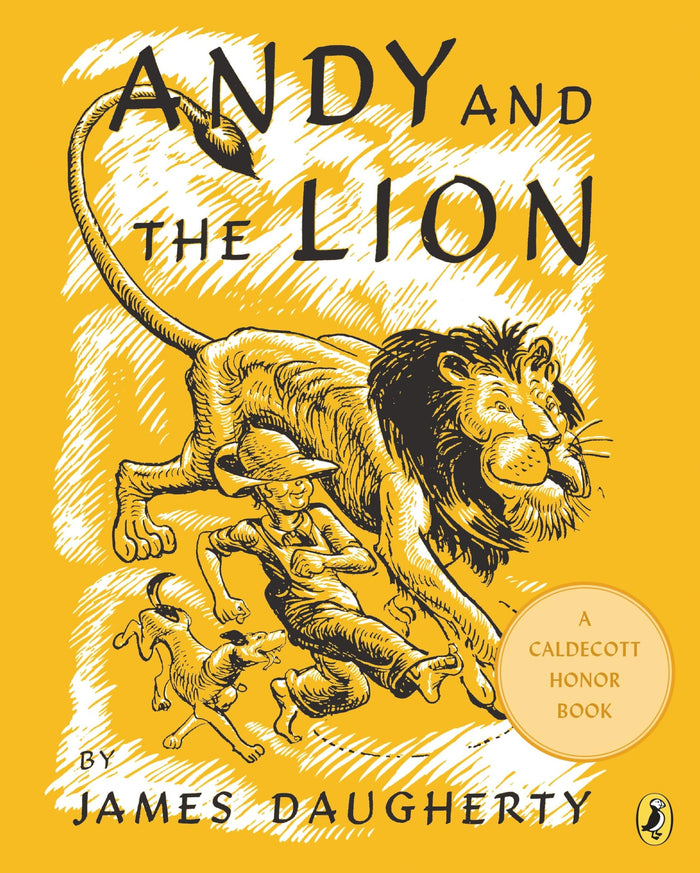 Andy and the Lion (Picture Puffins) by James Daugherty - Paperback cover