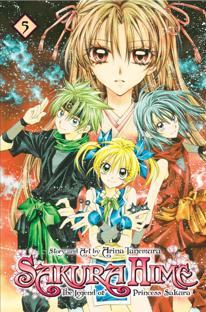 Sakura Hime: The Legend of Princess Sakura, Vol. 5 by Arina Tanemura - Paperback cover