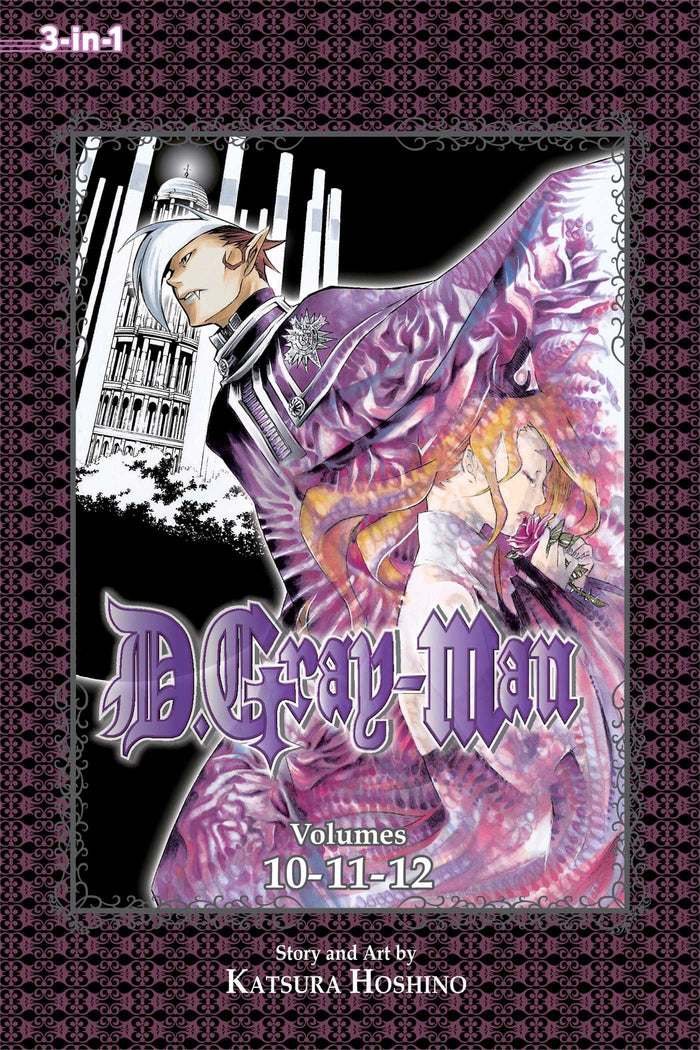 D.Gray-man (3-in-1 Edition), Vol. 4: Includes vols. 10, 11 & 12 by Katsura Hoshino - Paperback cover