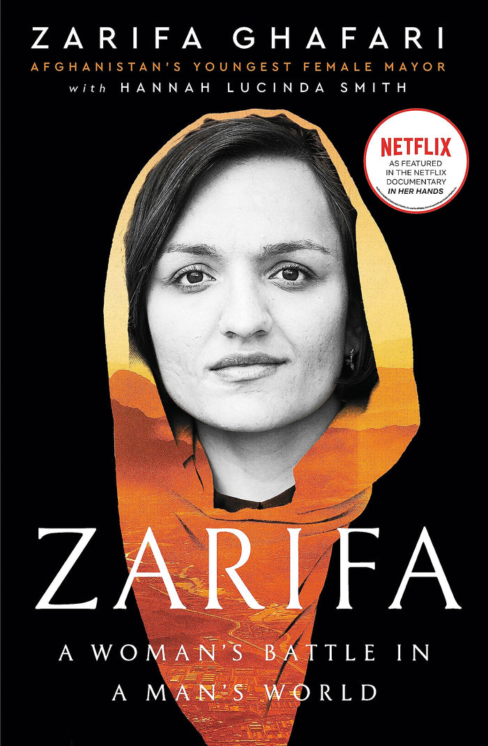 Virago Zarifa. by Zarifa Ghafari & Hannah Lucinda Smith - Paperback cover