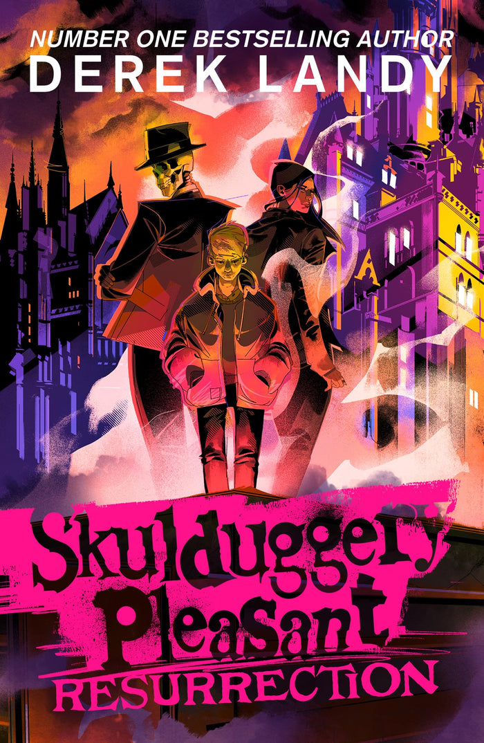 Resurrection: The Sunday Times bestselling dark fantasy adventure for children aged 11+ (Skulduggery Pleasant) by Derek Landy - Paperback cover