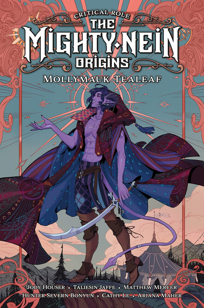Critical Role: The Mighty Nein Origins--Mollymauk Tealeaf by Jody Houser - Hardcover cover