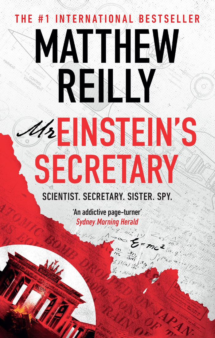 Mr Einstein's Secretary by Matthew Reilly - Paperback cover
