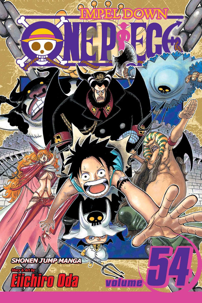 One Piece, Vol. 54 by Eiichiro Oda - Paperback cover