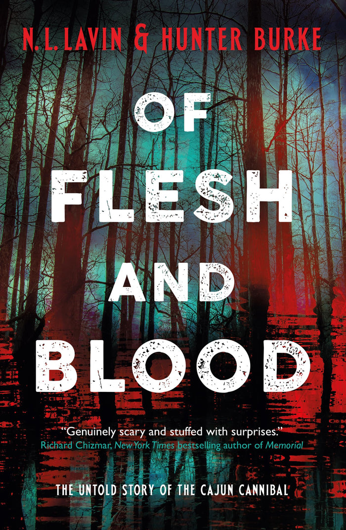 Of Flesh and Blood by N. L. Lavin Hunter Burke - Paperback cover