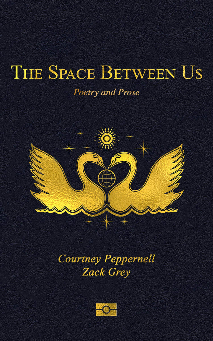 The Space Between Us: Poetry and Prose by Zack Grey - Paperback cover