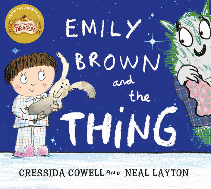 Emily Brown: Emily Brown and the Thing by Cressida Cowell - Paperback cover