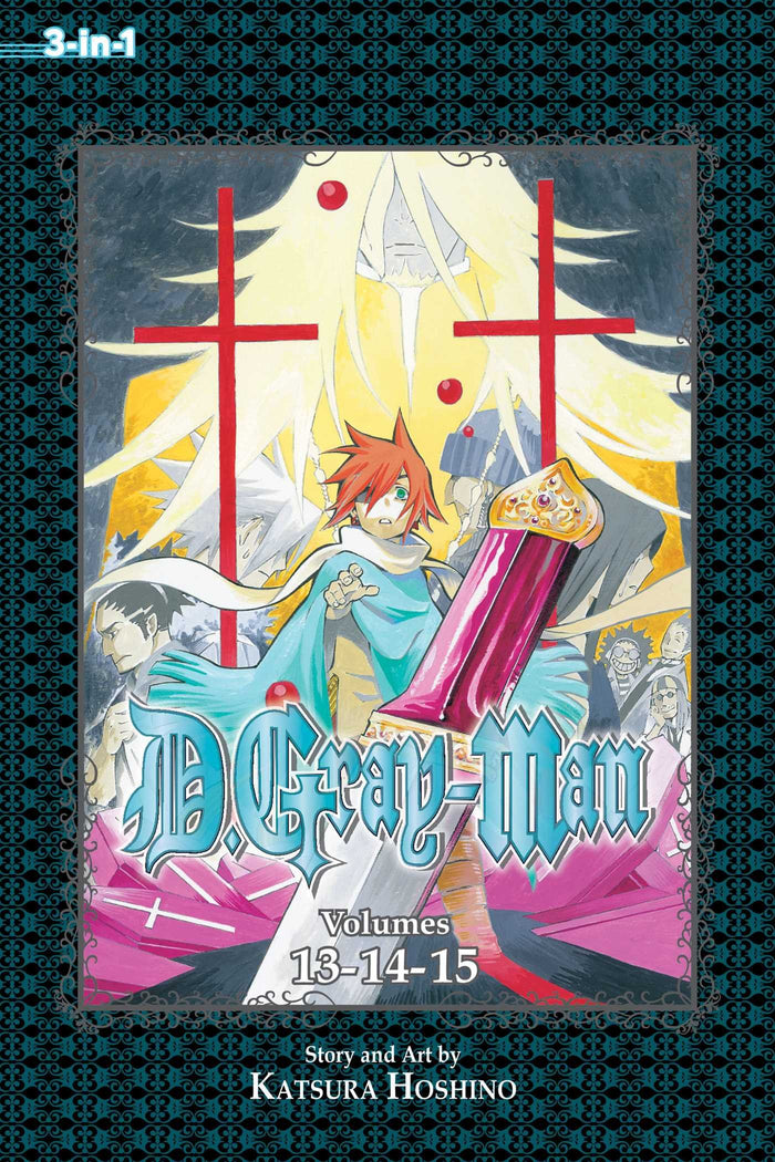 D.Gray-man (3-in-1 Edition), Vol. 5: Includes vols. 13, 14 & 15 by Katsura Hoshino - Paperback cover