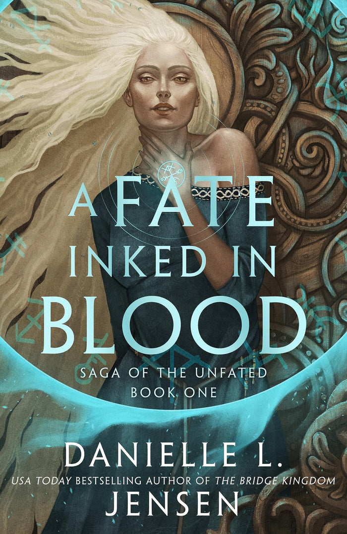 A Fate Inked in Blood by Danielle L. Jensen - Paperback cover