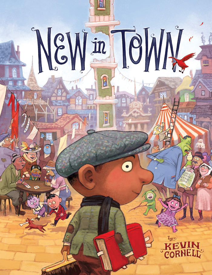 New in Town by Kevin Cornell - Hardcover cover
