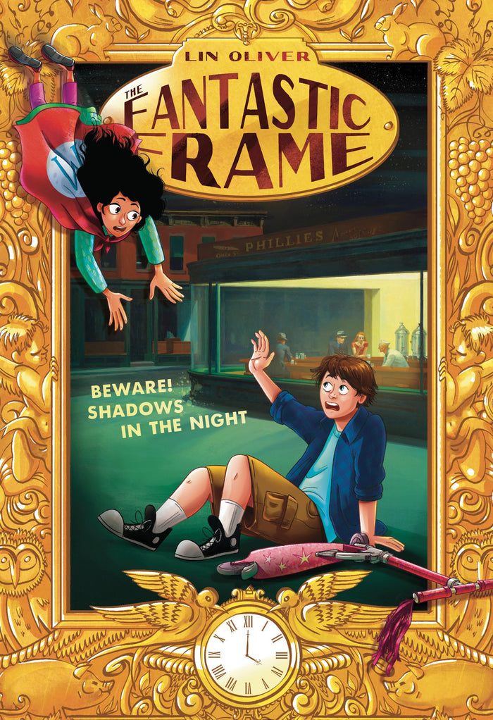 Beware! Shadows in the Night #3 (The Fantastic Frame) by Lin Oliver - Hardcover cover
