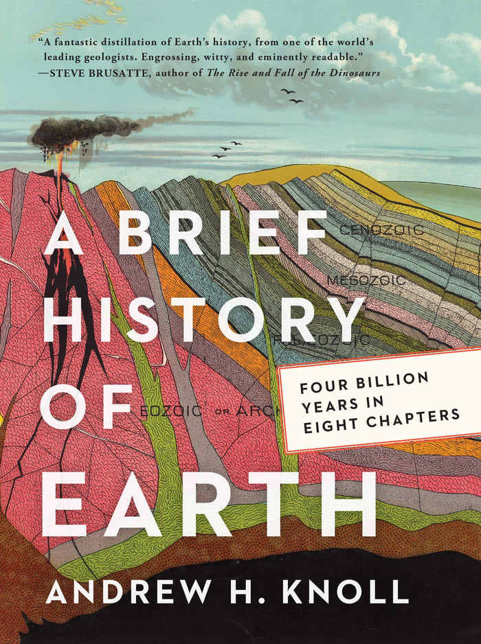 A Brief History of Earth: Four Billion Years in Eight Chapters by Andrew H. Knoll - Hardcover cover