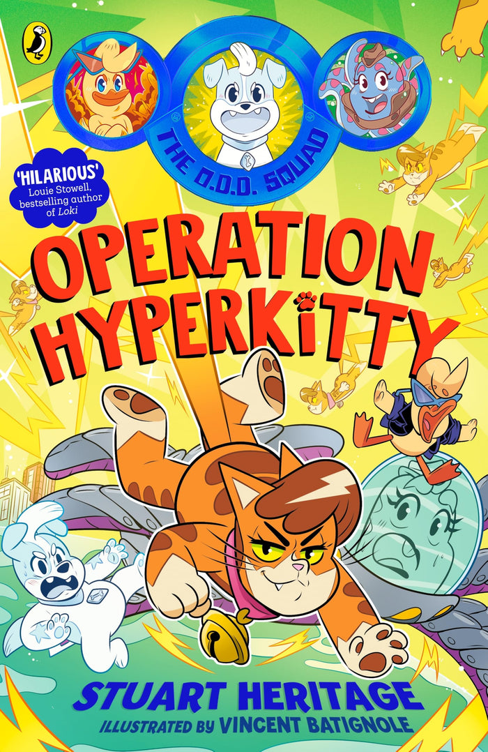 The O.D.D. Squad: Operation Hyperkitty by Stuart Heritage - Paperback cover