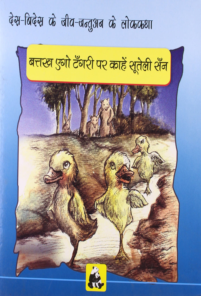 Animal Folk Tales From Around The World - Why Ducks Sleep On One Leg (Bhojpuri) by Santhini Govindan - Paperback cover