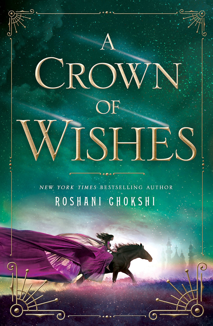 A Crown of Wishes (International Edition) by Roshani Chokshi - Paperback cover