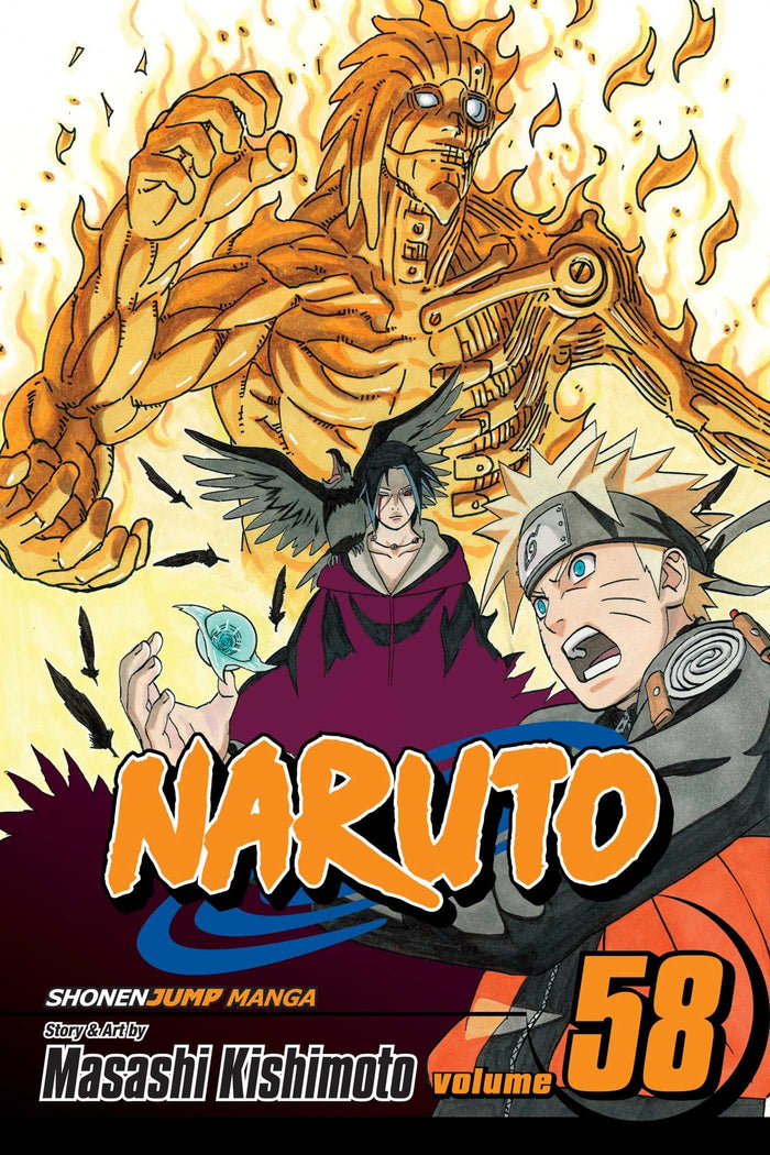 Naruto, Vol. 58: Naruto vs. Itachi by Masashi Kishimoto - Paperback cover