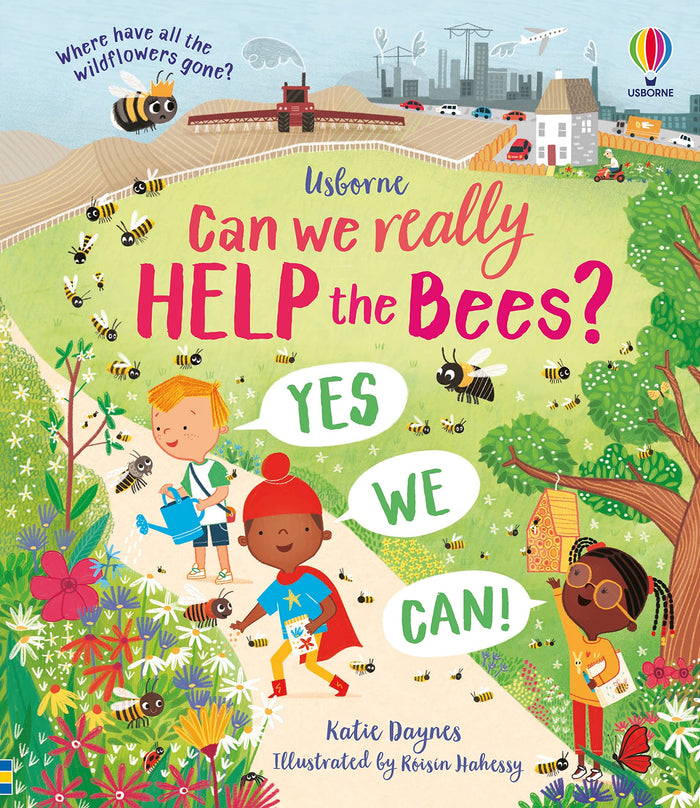 Can we really help the bees? by Katie Daynes - Hardcover cover