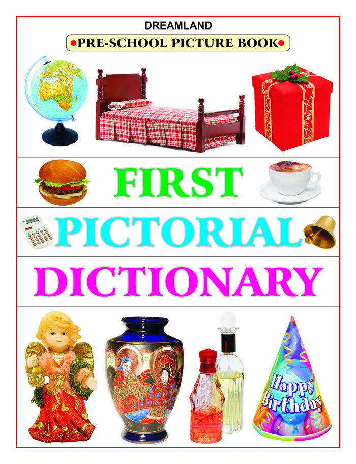 First Pictorial Dictionary by XX - Paperback cover
