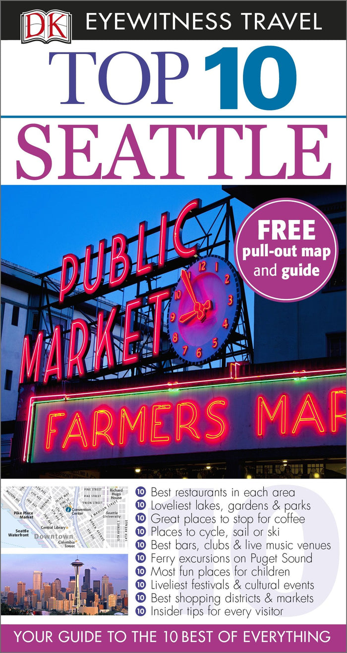 Top 10 Seattle (DK Eyewitness Travel Guide) - Paperback cover