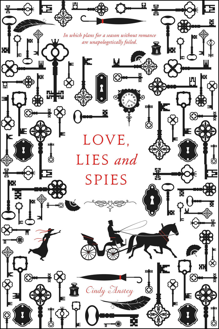 Love, Lies and Spies by Cindy Anstey - Paperback cover