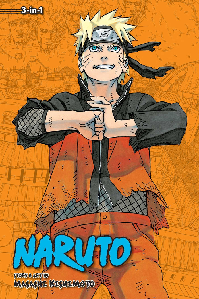 Naruto (3-in-1 Edition), Vol. 22: Includes Vols. 64, 65 & 66 by Masashi Kishimoto - Paperback cover