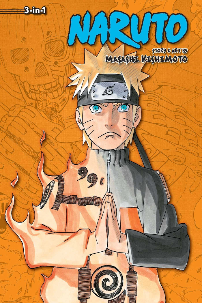 Naruto (3-in-1 Edition), Vol. 20: Includes Vols. 58, 59 & 60 by Masashi Kishimoto - Paperback cover