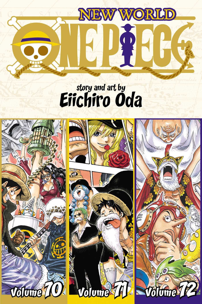 One Piece (Omnibus Edition), Vol. 24: Includes vols. 70, 71 & 72 by Eiichiro Oda - Paperback cover