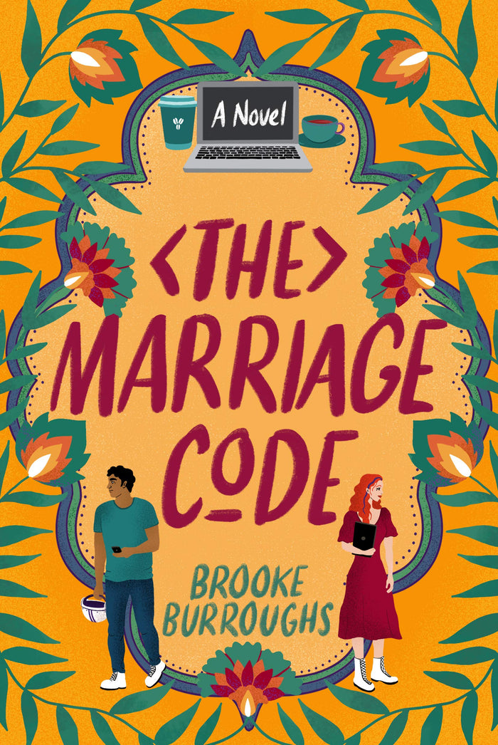 The Marriage Code: A Novel by Brooke Burroughs - Paperback cover