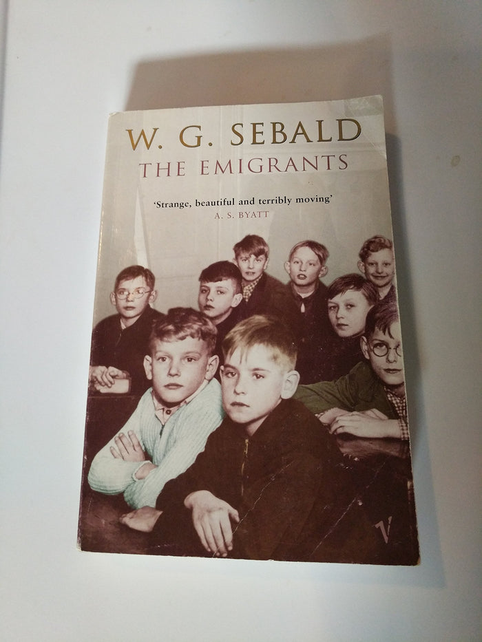 The Emigrants by w-g-sebald - Paperback cover