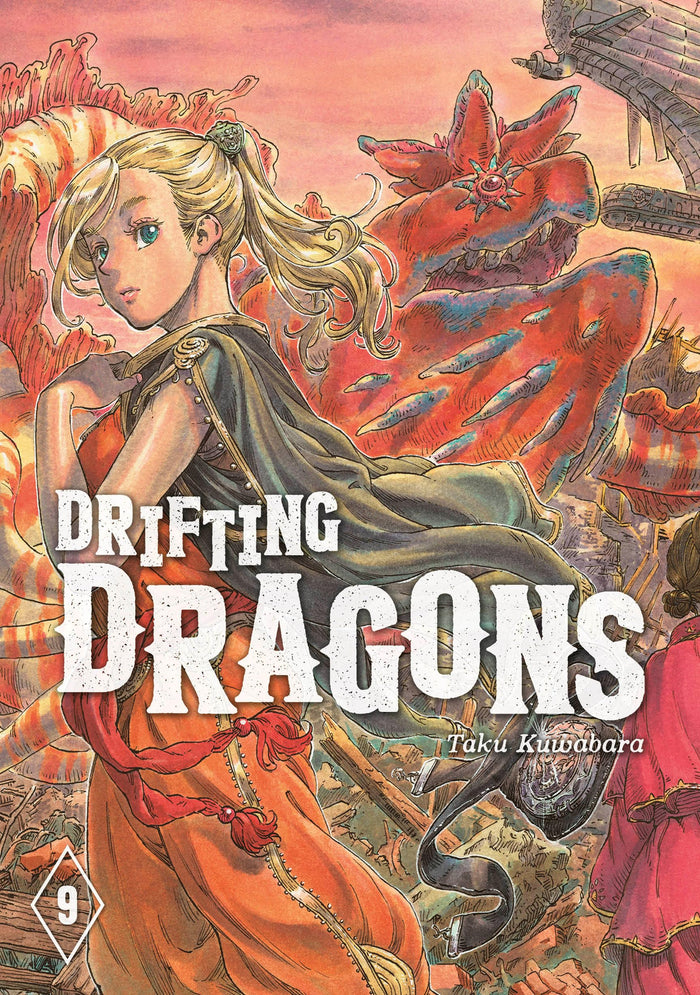 Drifting Dragons 9 by Taku Kuwabara - Paperback cover