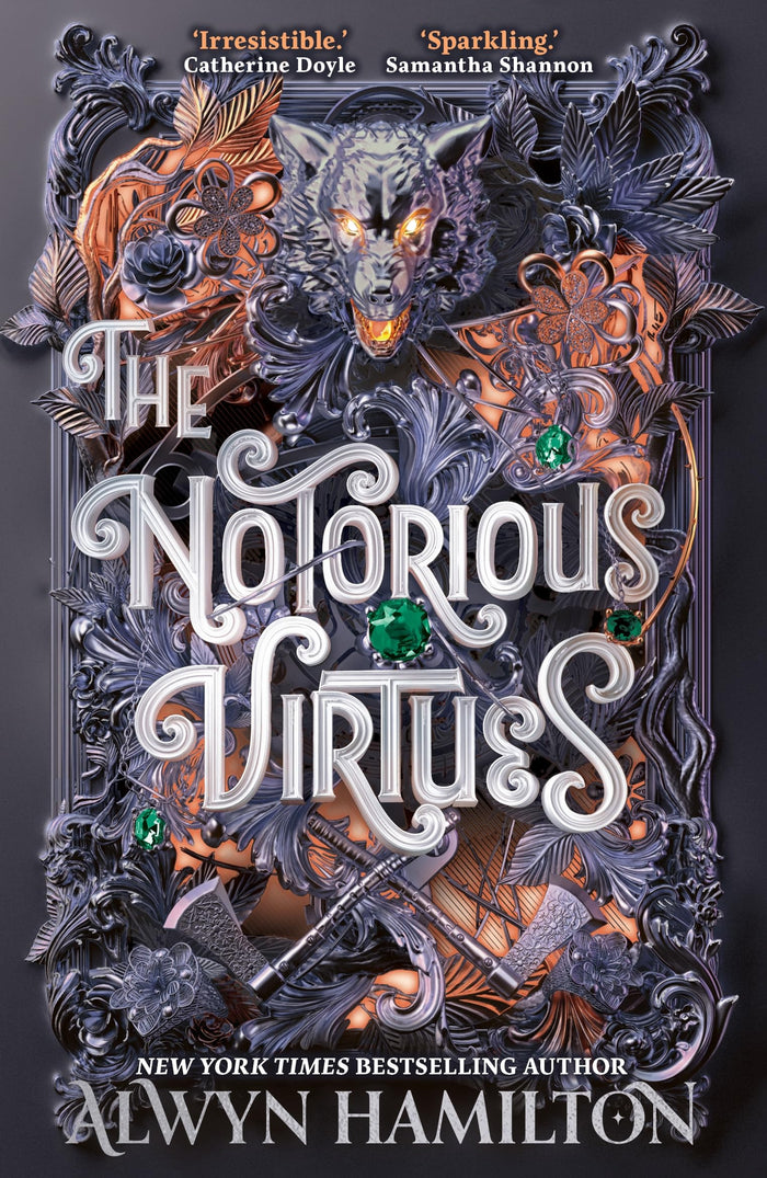 The notorious virtues by Alwyn Hamilton - Paperback cover