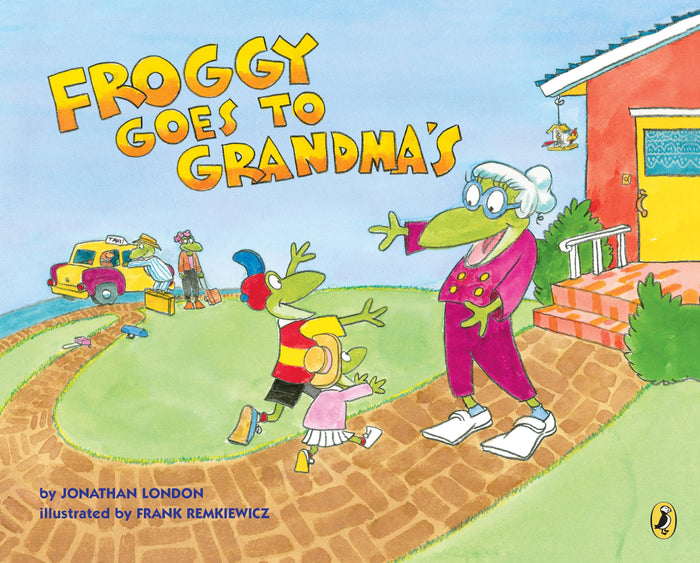 Froggy Goes to Grandma's by Jonathan London - Paperback cover