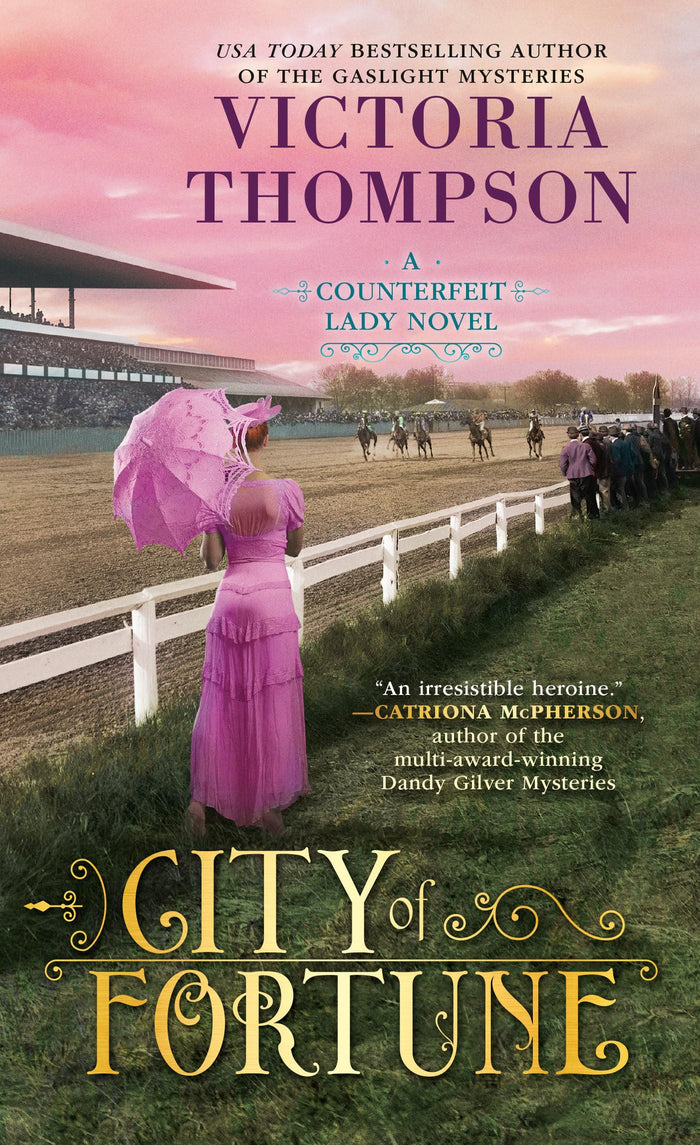 City of Fortune (A Counterfeit Lady Novel) by Victoria Thompson - Mass Market Paperback cover