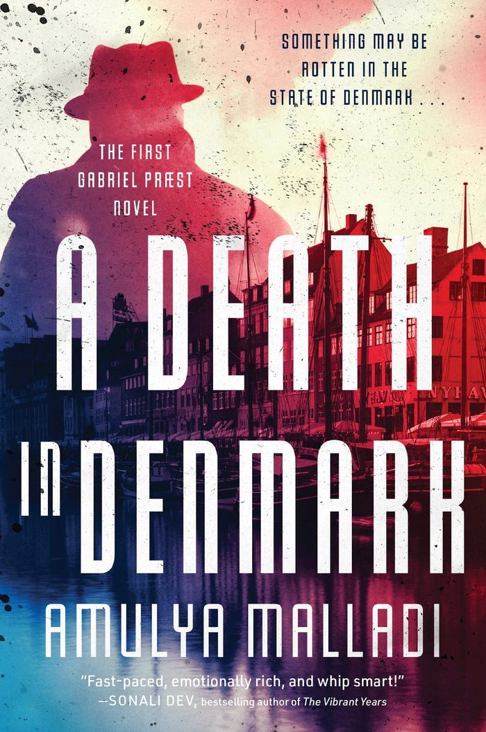 A Death in Denmark: The First Gabriel Præst Novel – A Nordic Noir Thriller Exposing WWII Nazi Secrets (Gabriel Praest, 1) by Amulya Malladi - Paperback cover