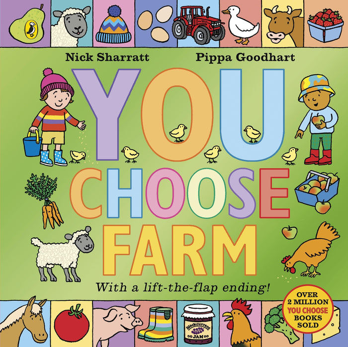 You Choose Farm by Nick Sharratt - Board Book cover
