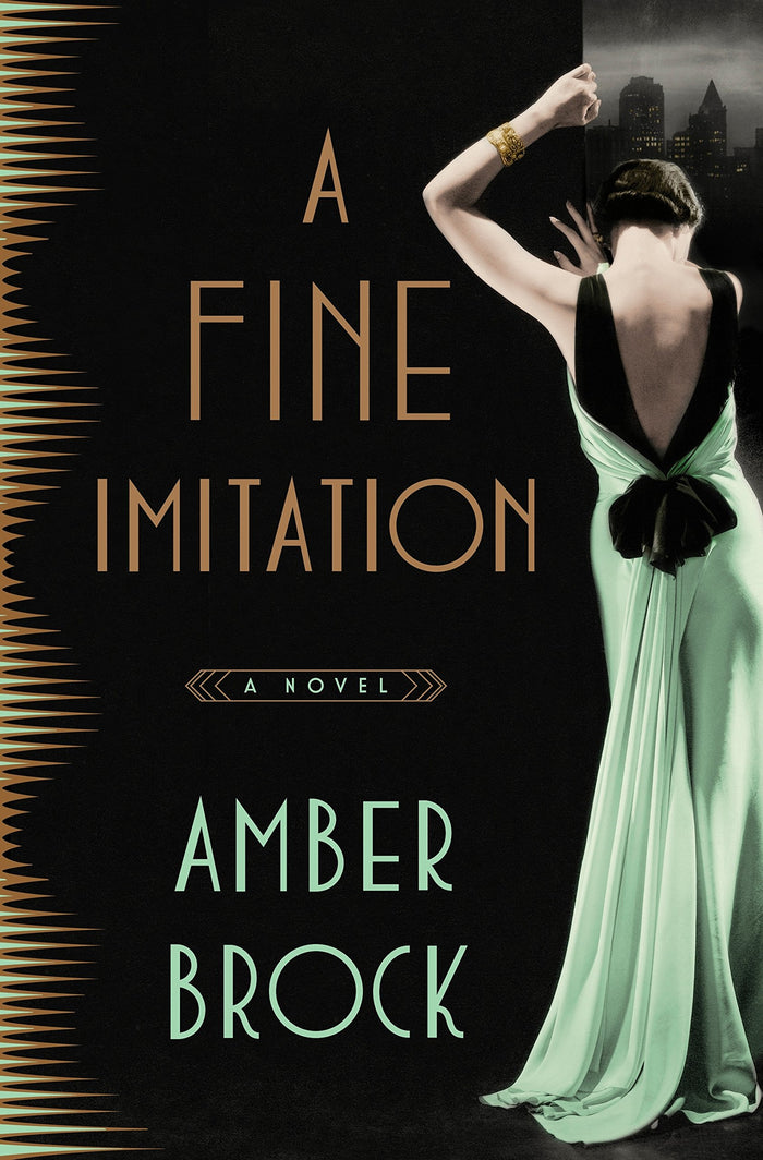 A Fine Imitation: A Novel by Amber Brock - Hardcover cover