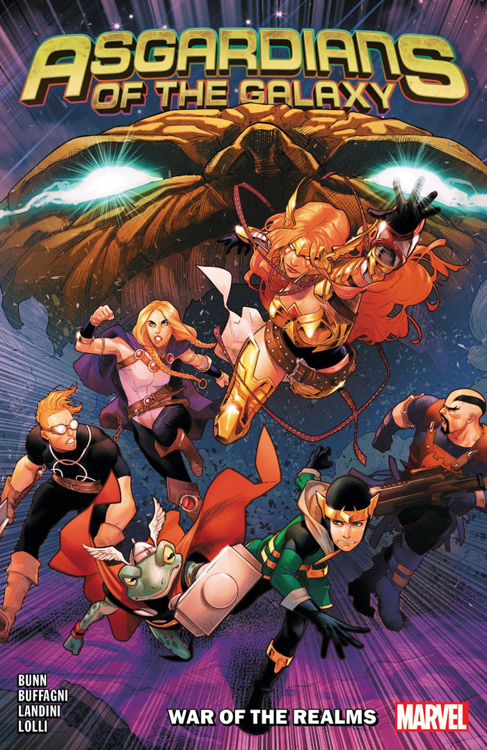 Asgardians of the Galaxy Vol. 2: War of the Realms by Cullen Bunn - Paperback cover