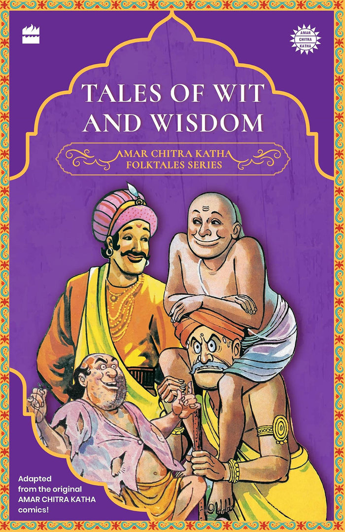 Tales Of Wit And Wisdom (A Chapter Book) (Amar Chitra Katha Folktales Series) by Christopher Baretto - Paperback cover