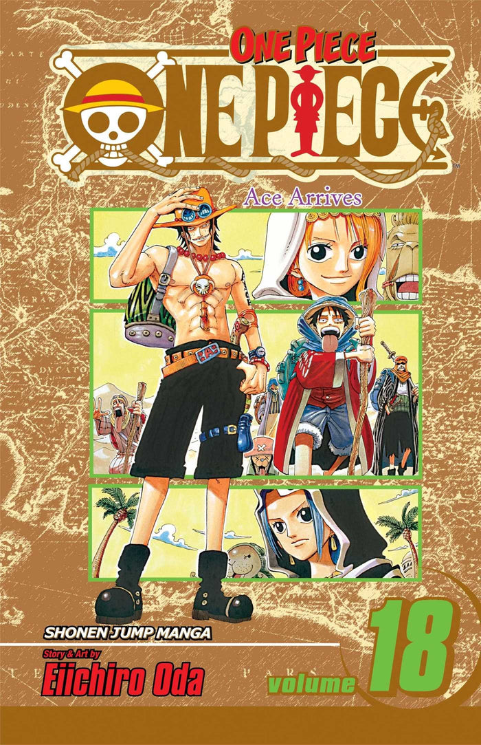 One Piece, Vol. 18: Ace Arrives by Eiichiro Oda - Paperback cover